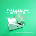 white color tooless rj11 female connector